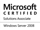 Microsoft Certifies Solutions Associate, Windows Server.
