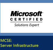 Microsoft Certified Solutions Expert, Server infrastructure