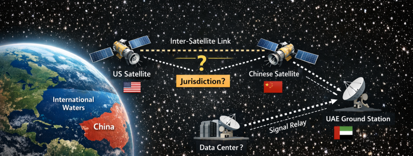Geopolitical Routing in Space