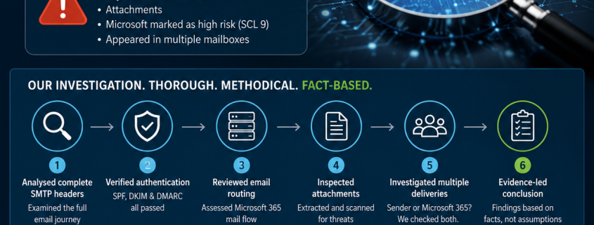 email investigation